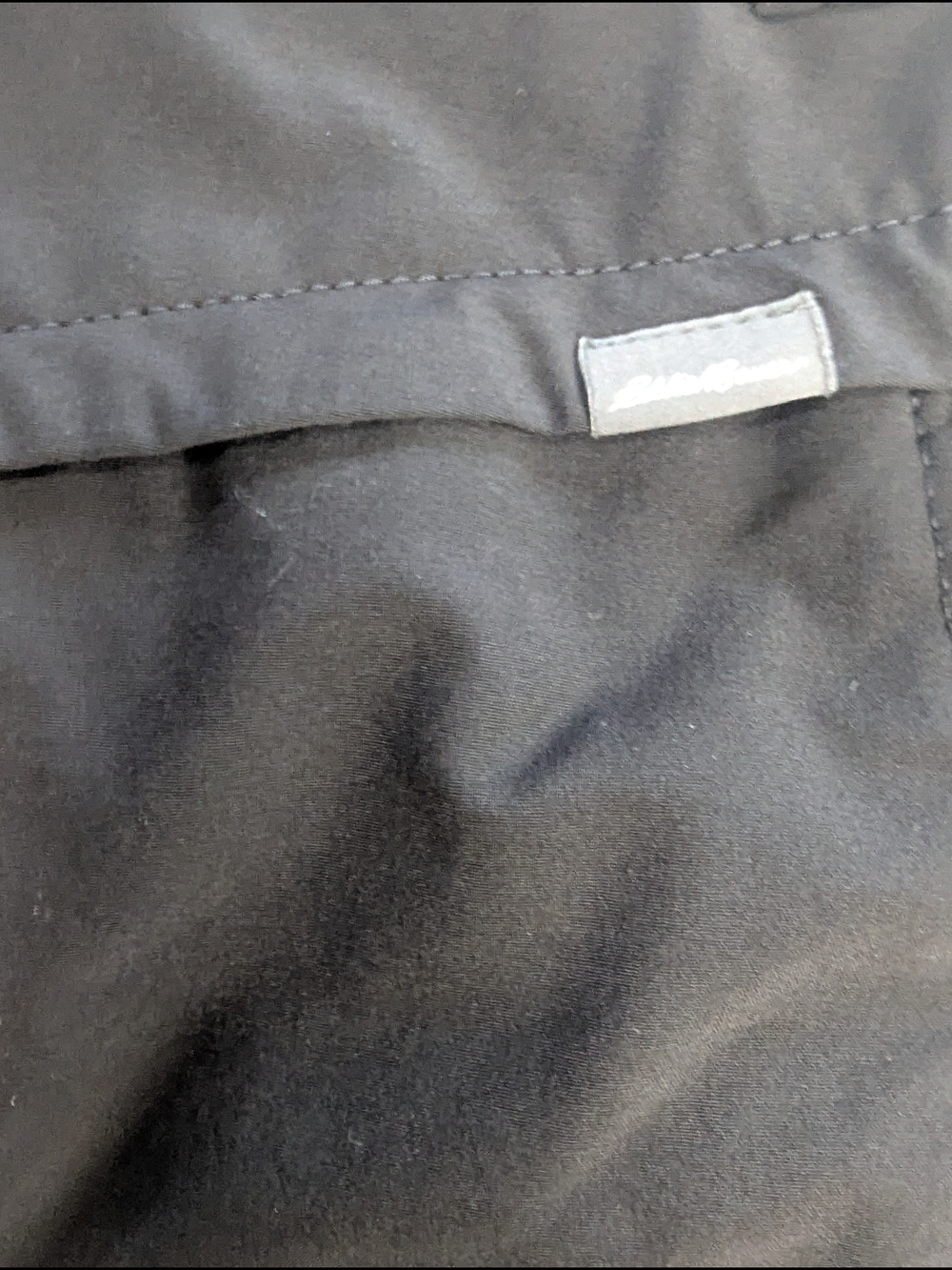 Eddie Bauer Skort Womens 10 Black Zip Fly Flat Front Casual Pockets Golf Outdoor - Picture 7 of 8